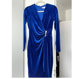 Calvin Klein velvet dress
